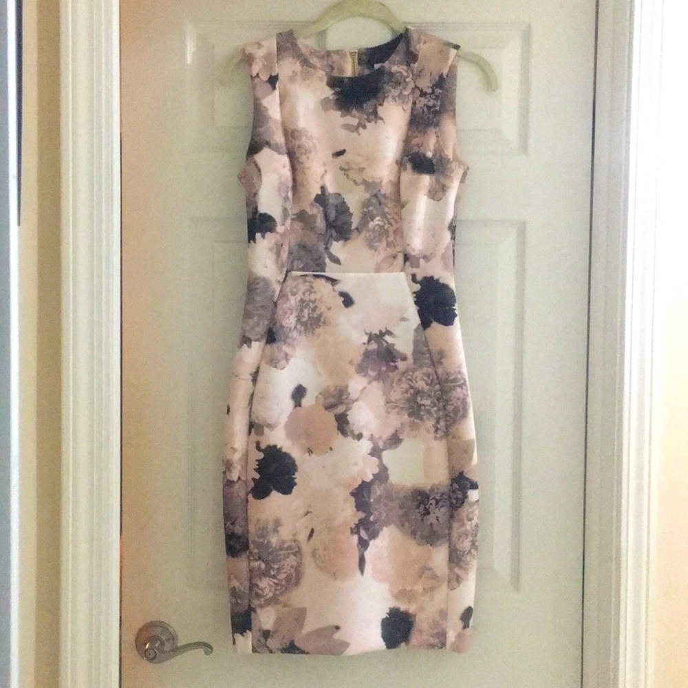 Beautiful Calvin Klein scuba dress NWT